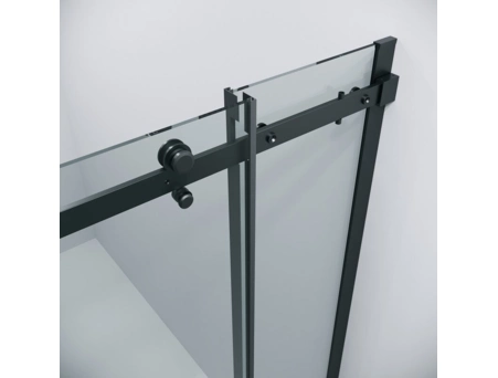Душевой уголок Grossman Classic 300.K33.04.1010.21.00 100х100 с прозрачным стеклом, в черном матовом профиле - фото 8