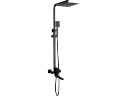 Душевая стойка со смесителем Frap F24802-6 черная
