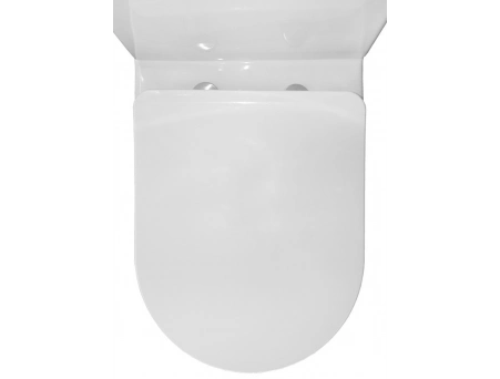 Унитаз-компакт Azario Renda AZ-8693 безободковый 615х365х840 - фото 7
