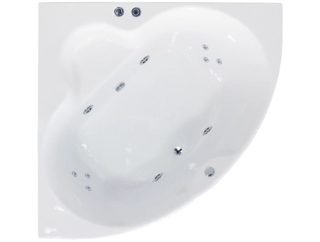 Акриловая ванна Royal Bath Fanke Comfort 140х140 (с гидромассажем) 1227-01