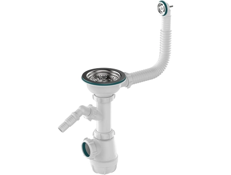 Сифон для мойки Aquant B0140-20-MR 3 1/2