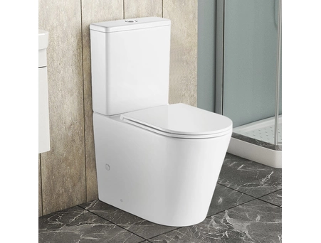 Унитаз-компакт Azario Vetro AZ-2149-UQ1 торнадо, безободковый - фото 2