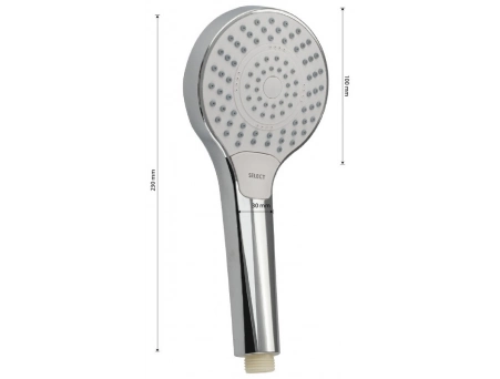 Душевая лейка GFmark 6018 (3 режима) хромированная - фото 5