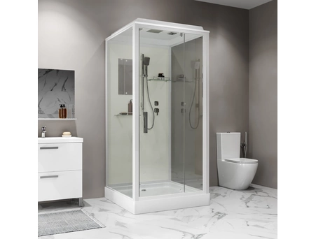 Душевая кабина Niagara Standart ST90/15Q 90x90 с низким поддоном, прозрачным стеклом - фото 2