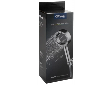 Душевая лейка GFmark 6049 (2 режима) хромированная - фото 6