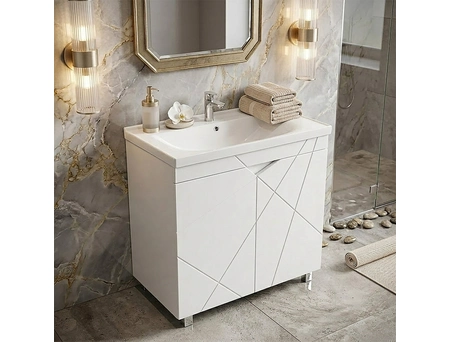 Тумба с раковиной Loranto Оптимум 80 напольная CS00106208 - фото 2