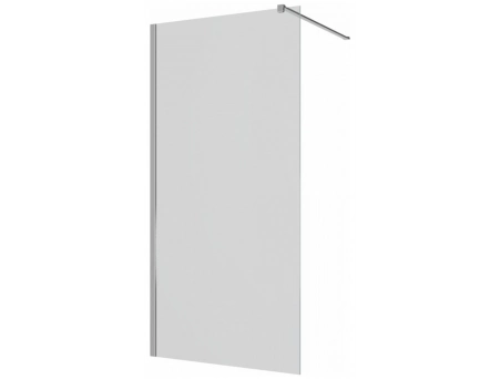 Душевая перегородка Redo Walk in RD-W80C 80x195 с хромированным профилем, прозрачным стеклом