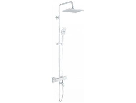Душевая стойка с термостатом Gappo Atlantic G91 G2491-8 белая