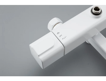 Душевая стойка с термостатом Gappo Atlantic G91 G2491-8 белая - фото 10