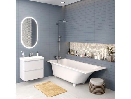 Ванна из искусственного камня Aqua de Marco Марта 170х70 (с ножками) 1170/70WMAR_GEL - фото 2