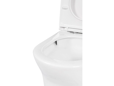 Унитаз-компакт Aqua Nero AN-039S торнадо, безободковый 680x360x820 - фото 11