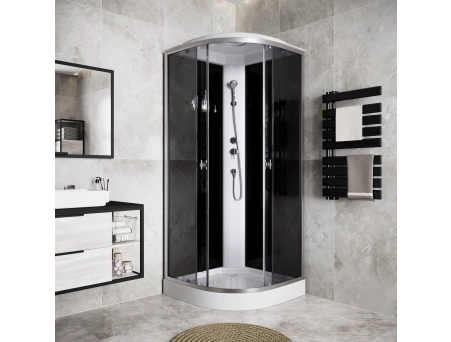 Душевая кабина Niagara Eco E80/13/TN 80x80 с низким поддоном, тонированным стеклом - фото 3