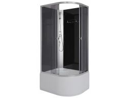 Душевая кабина Niagara Eco E90/80/40L/TN/BK 90x80 высокий поддон, тонированное стекло