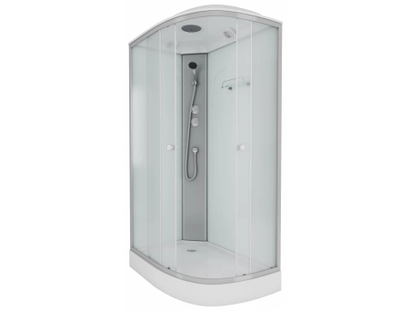 Душевая кабина Niagara Eco E120/80/13L/MT 120x80 с низким поддоном, матовым стеклом