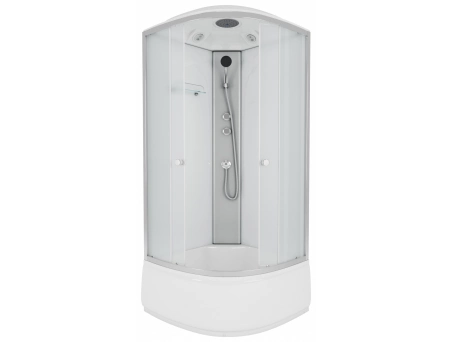 Душевая кабина Niagara Eco E100/40/MT 100x100 с высоким поддоном, матовым стеклом