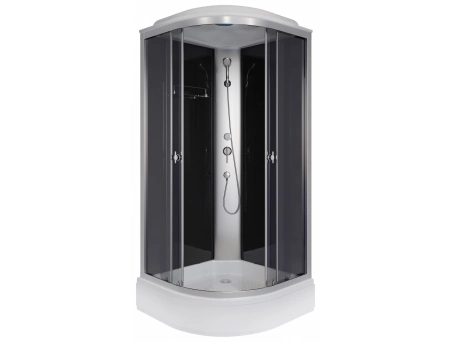 Душевая кабина Niagara Eco E80/26/TN 80x80 со средним поддоном, тонированным стеклом