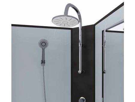 Душевая кабина Niagara Classic NG-6702-14BKT 100x100 со средним поддоном, прозрачным стеклом 67021414BKT - фото 4