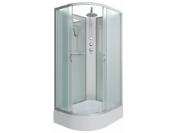 Душевая кабина Niagara Classic NG-33094-14RBKT 100x90 средний поддон, матовое стекло