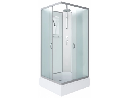 Душевая кабина Niagara Classic NG-33974-14QBKT 90x70 со средним поддоном, матовым стеклом 339744QBKT