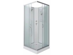 Душевая кабина Niagara Classic NG-1101-14BK 90x90 низкий поддон, матовое стекло
