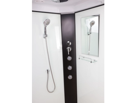Душевая кабина Niagara Classic NG-6702-14G 100x100 со средним поддоном, прозрачным стеклом 67021414G - фото 4