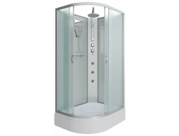 Душевая кабина Niagara Classic NG-33094-14RBKTG 100x90 средний поддон, матовое стекло