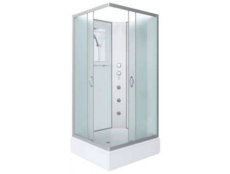 Душевая кабина Niagara Classic NG-33974-14QBKG 90x70 со средним поддоном, матовым стеклом 339744QBKG