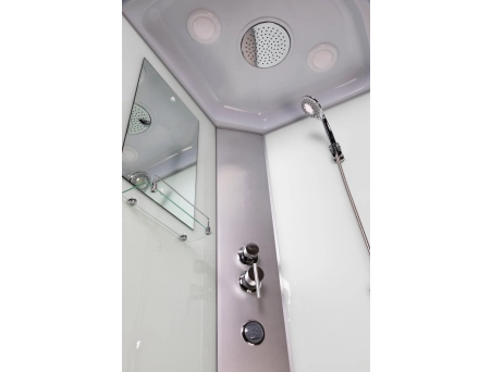 Душевая кабина Niagara Classic NG-33974-14QG 90x70 со средним поддоном, матовым стеклом 339744QG - фото 12