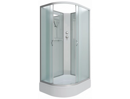Душевая кабина Niagara Classic NG-33984-14RBK 90x80 со средним поддоном, матовым стеклом 339844RBK