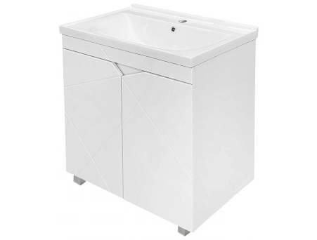 Тумба с раковиной Loranto Оптимум 70 напольная (Neo 70) CS00106209 - фото 4
