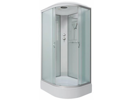 Душевая кабина Niagara Classic NG-33984-14L 90x80 со средним поддоном, матовым стеклом 339844L