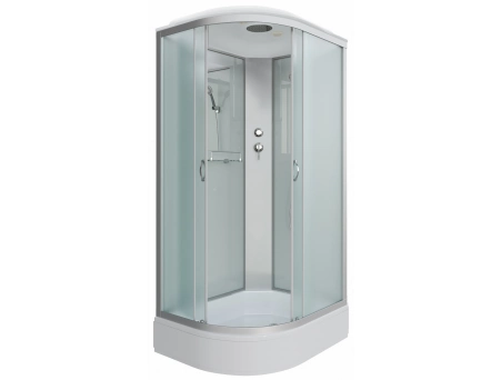 Душевая кабина Niagara Classic NG-33394-14R 130x90 со средним поддоном, матовым стеклом 333944R
