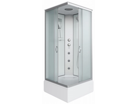 Душевая кабина Niagara Classic NG-1108-14G 90x90 со средним поддоном, матовым стеклом 11081424G