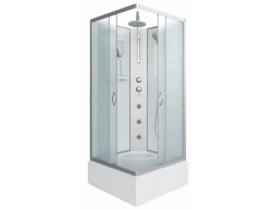 Душевая кабина Niagara Classic NG-1108-14BKTG 90x90 средний поддон, матовое стекло