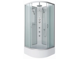 Душевая кабина Niagara Classic NG-3301-14BKTG 90x90 средний поддон, матовое стекло