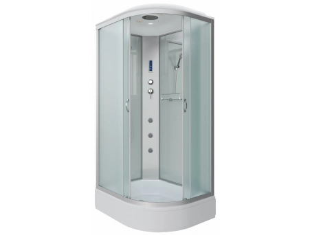 Душевая кабина Niagara Classic NG-33094-14LF 100x90 со средним поддоном, матовым стеклом 330944LF