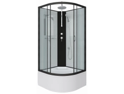 Душевая кабина Niagara Classic NG-6707-14BKT 80x80 высокий поддон, прозрачное стекло