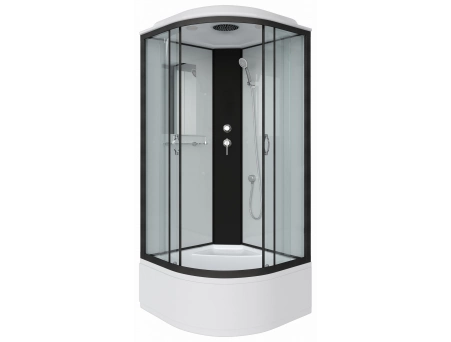 Душевая кабина Niagara Classic NG-6707-14 80x80 с высоким поддоном, прозрачным стеклом 67071414