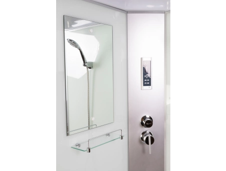 Душевая кабина Niagara Classic NG-2309-14P 100x100 с высоким поддоном, матовым стеклом 23091424P - фото 4