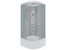 Душевая кабина Niagara Classic NG-2309-14F 100x100 высокий поддон, матовое стекло