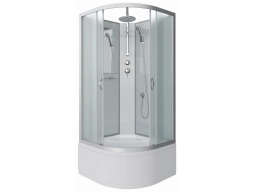 Душевая кабина Niagara Classic NG-2309-14BKT 100x100 высокий поддон, матовое стекло