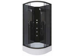 Душевая кабина Niagara Classic NG-6501-14BKG 90x90 средний поддон, тонированное стекло