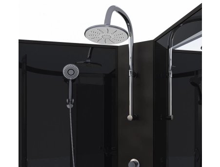 Душевая кабина Niagara Classic NG-6501-14BKT 90x90 со средним поддоном, тонированным стеклом 65011434BKT - фото 4