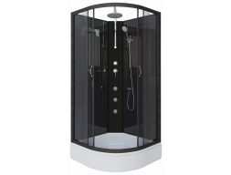 Душевая кабина Niagara Classic NG-6501-14BKTG 90x90 средний поддон, тонированное стекло