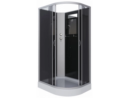 Душевая кабина Niagara Classic NG-3512-14LBK 120x80 с низким поддоном, тонированным стеклом 35121433LBK