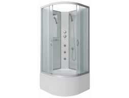 Душевая кабина Niagara Classic NG-2307-14BKG 80x80 высокий поддон, матовое стекло