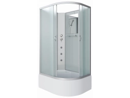 Душевая кабина Niagara Classic NG-2310-14LBKG 120x80 высокий поддон, матовое стекло