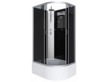 Душевая кабина Niagara Classic NG-2510-14LBKT 120x80 с высоким поддоном, тонированным стеклом 25101434LBKT