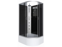 Душевая кабина Niagara Classic NG-2510-14LBKTG 120x80 высокий поддон, тонированное стекло