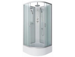 Душевая кабина Niagara Classic NG-3302-14BKT 100x100 средний поддон, матовое стекло